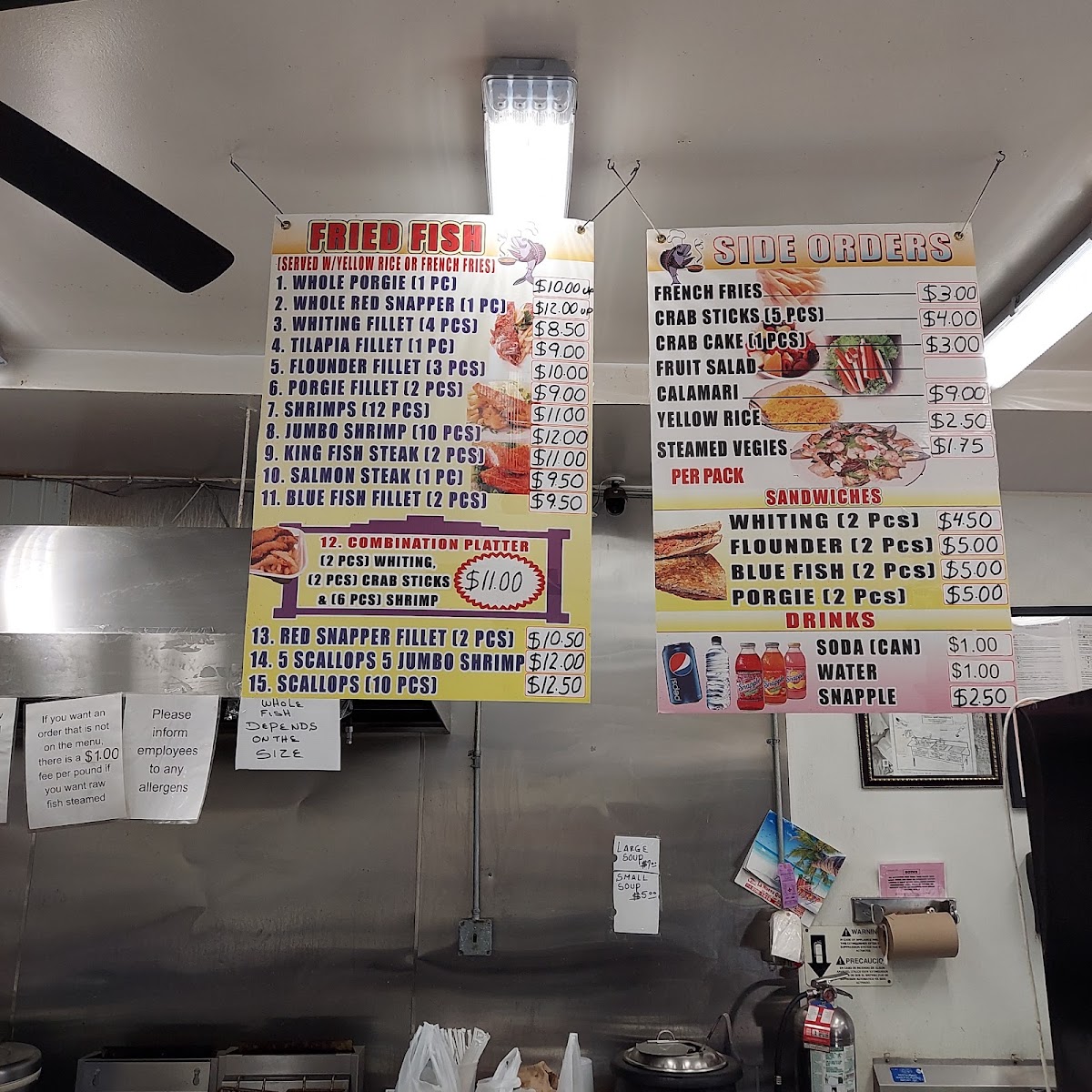 The Fish Spot Menu - Image 1